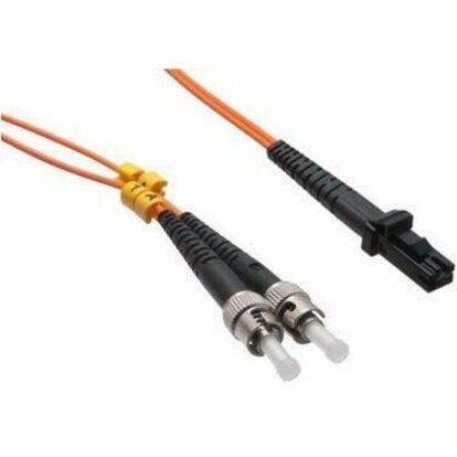 Axiom ST/MTRJ Multimode Duplex OM1 62.5/125 Fiber Optic Cable 2m - TAA Compliant - 6.56