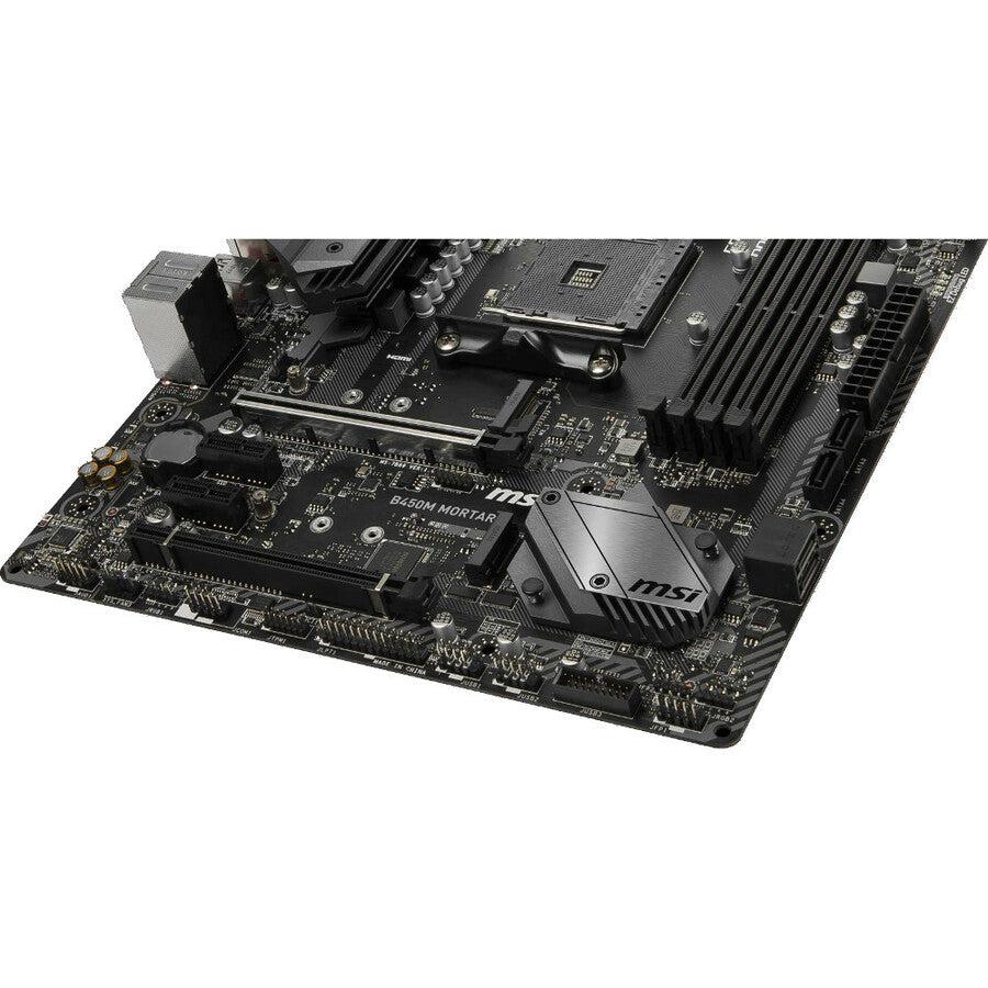 B450M Mortar Am4 Amd B450 Sata 6Gb/S Usb 3.1 Hdmi Amd Motherboard