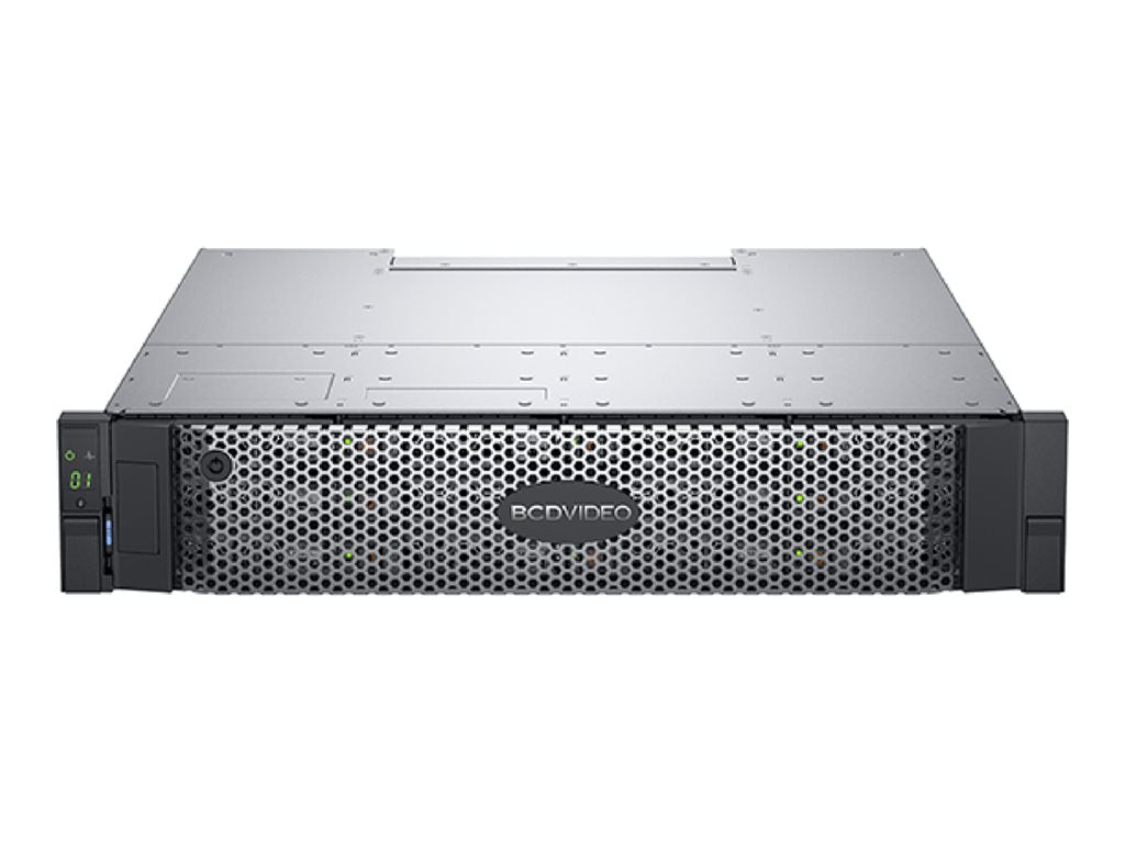BCDVideo BCD212X-SAN - Hard drive array - 240 TB - 12 bays (SAS) - HDD 20 TB x 12 - 16Gb Fibre Channel, iSCSI (10 GbE) (external) BCD212X-SAN-HE-240