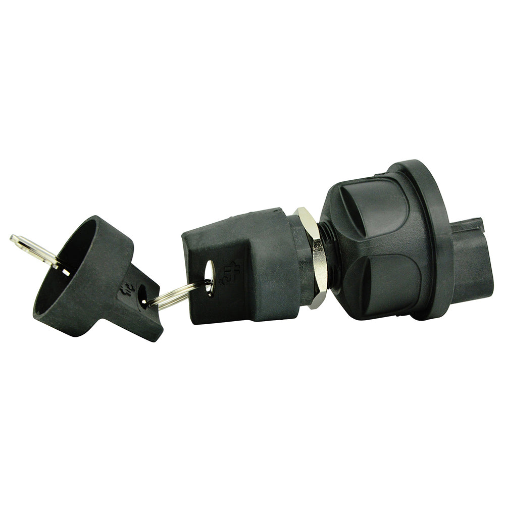 BEP 3-Position Sealed Nylon Ignition Switch - OFF/Ignition & Accessory/Ignition &