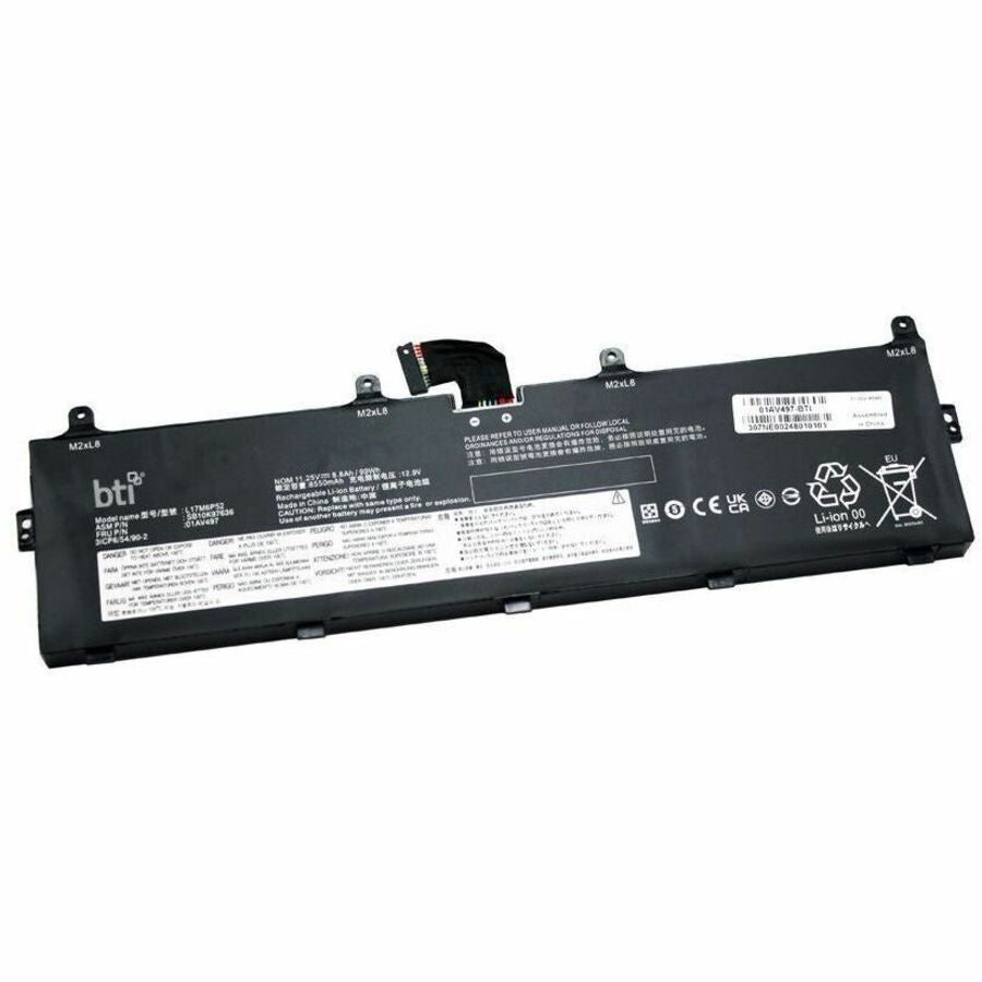 BTI 01AV497-BTI 11.25V 99WHR LI-ION BATTERY 01AV497, 01AV498, 5B10W13903, 5B10W13904,
