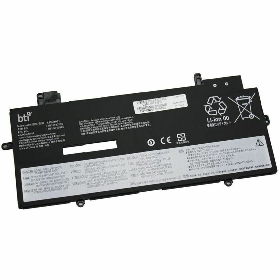BTI L20M4P71 Battery - For Notebook - Battery Rechargeable - Proprietary Battery Size - 36