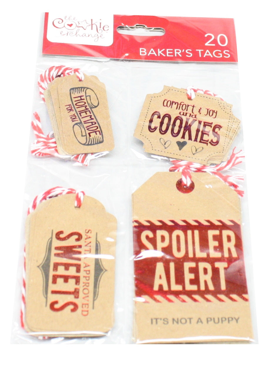 Bakers Gift Tags - Homemade For You