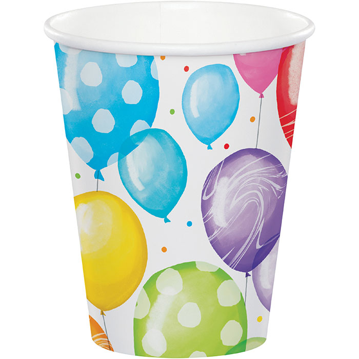 Balloon Party Paper Cups