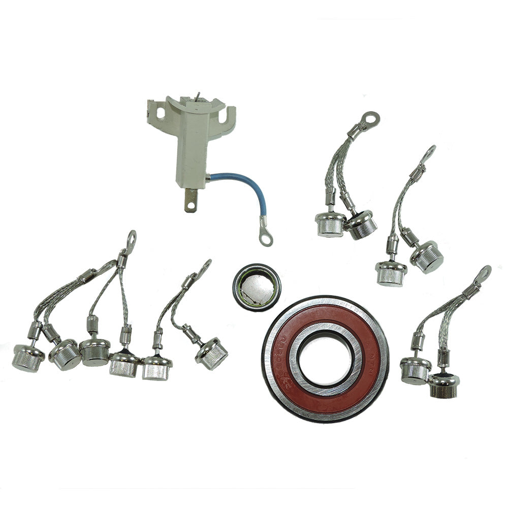 Balmar Offshore Repair Kit 94 Series 12/24V Includes Bearings, Brushes, Positive/Negative