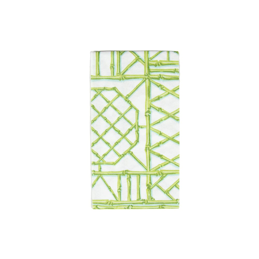 Bamboo Screen Moss Green - Guest Towel