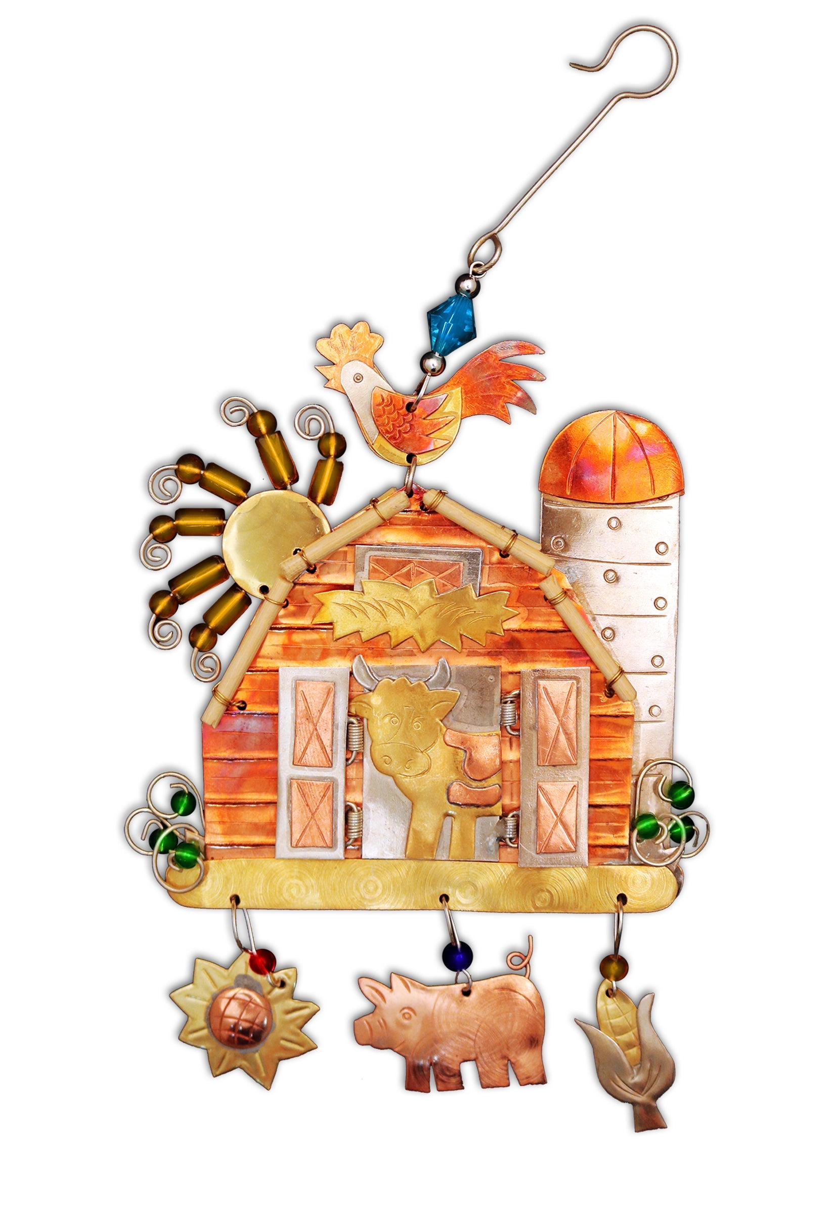 Barn On The Farm Ornament