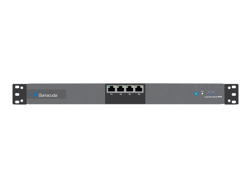 Barracuda Load Balancer ADC 440 - Load balancing device - 1GbE - 1U - demo - rack-mountable