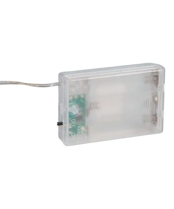 Battery Operated Clip Light set - Santa