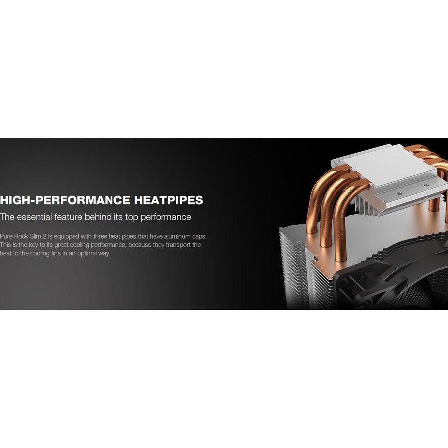 Be Quiet! Bk030 Pure Rock Slim 2, 130W Tdp, Cpu Cooler