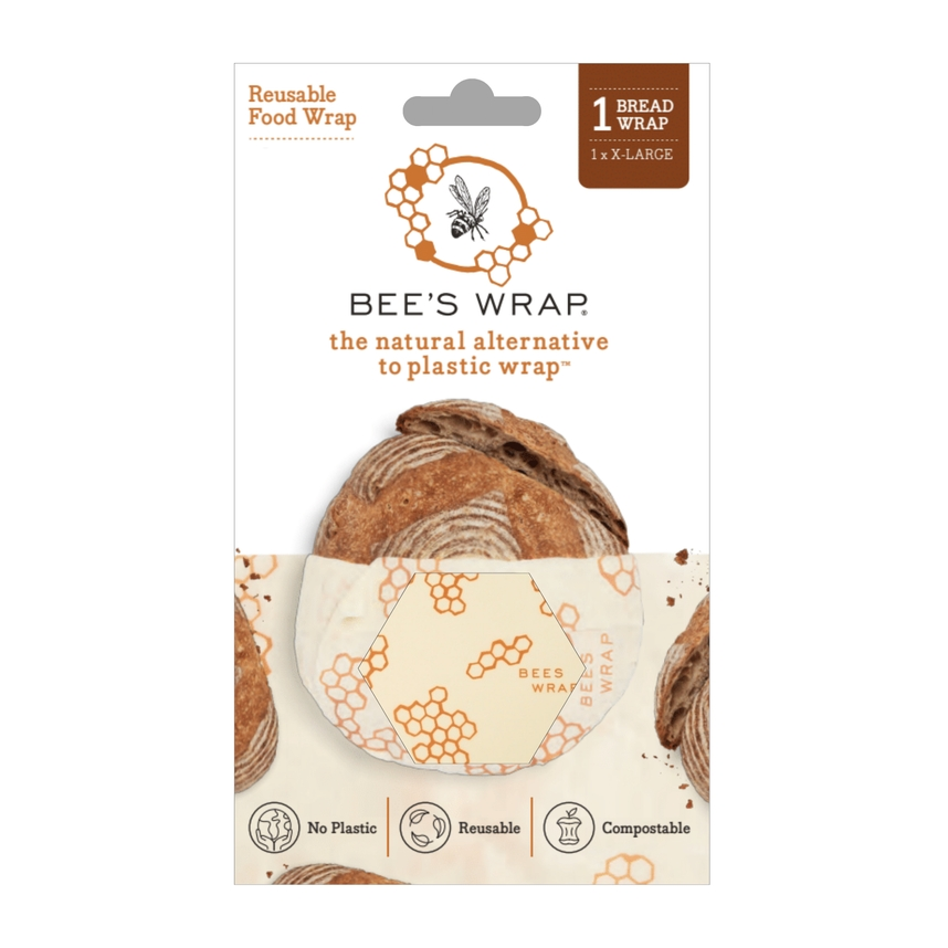 Bee's Wrap Food Wrap - Original Print - Bread Wrap
