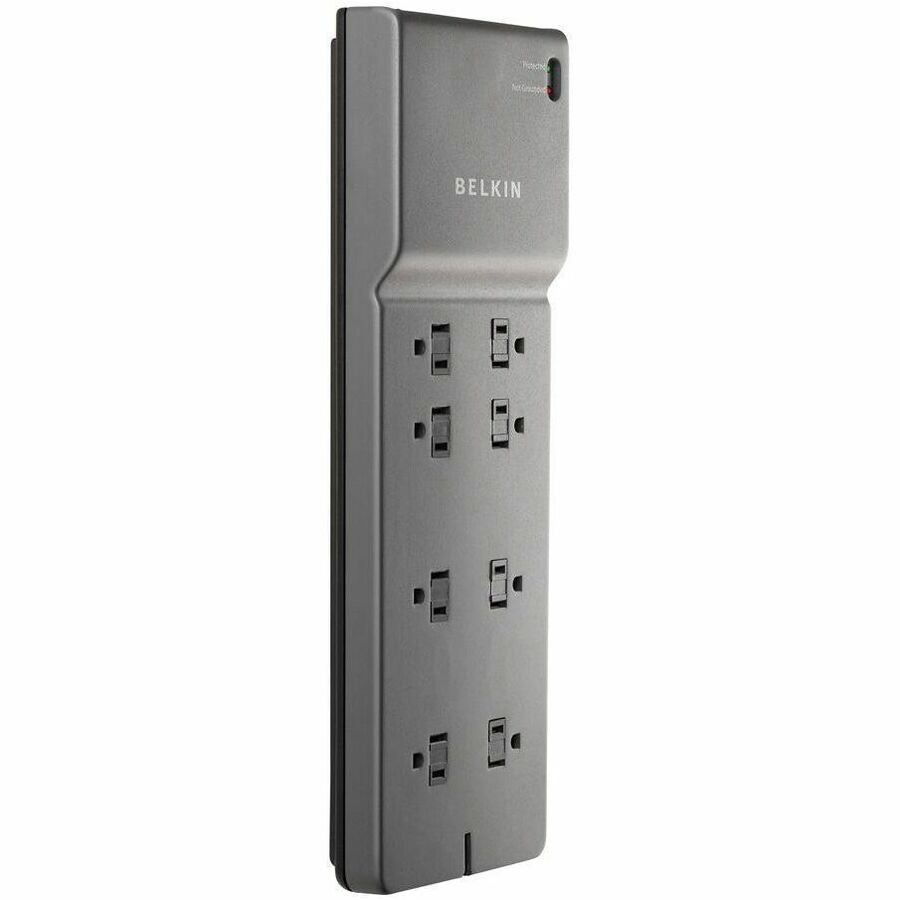 Belkin 8 Outlet Home/Office Surge Protector With Telephone Protection - 8 x AC Power -