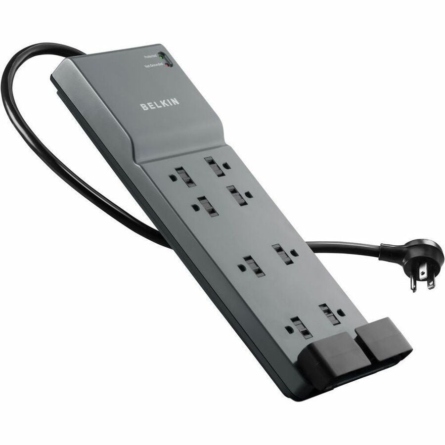 Belkin 8 Outlet Home/Office Surge Protector With Telephone Protection - 8 x AC Power -