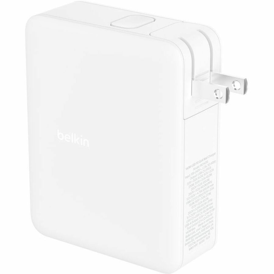Belkin BOOST↑CHARGE PRO 140W 4-Port GaN Wall Charger - 140 W - White
