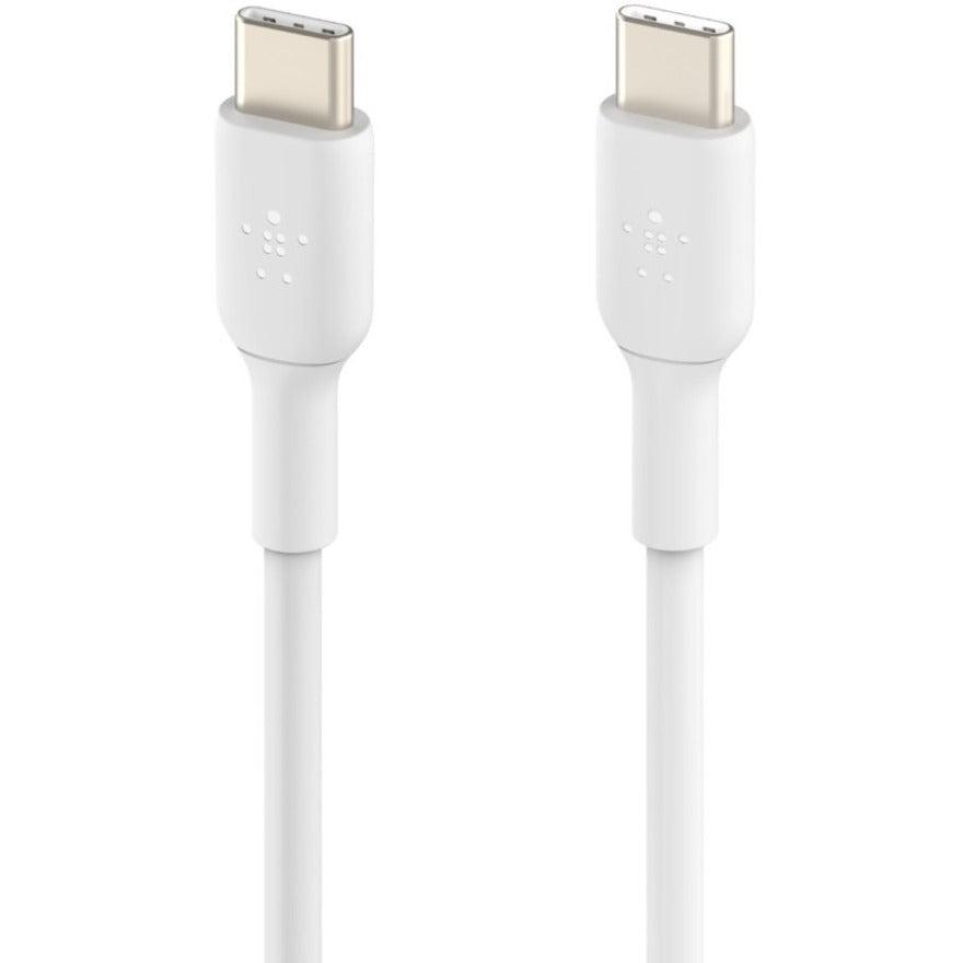Belkin BOOST↑CHARGE USB-C to USB-C Cable (2m / 6.6ft, White)
