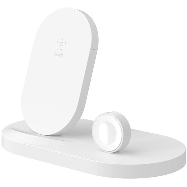 Belkin BOOST↑UP Wireless Charging Dock for iPhone + Apple Watch + USB-A port F8J235ttWHT