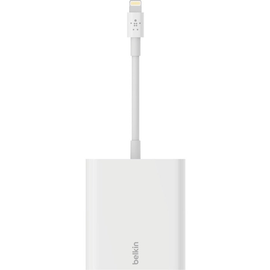 Belkin Ethernet + Power Adapter with Lightning Connector - Lightning - 180 MB/s Data Trans