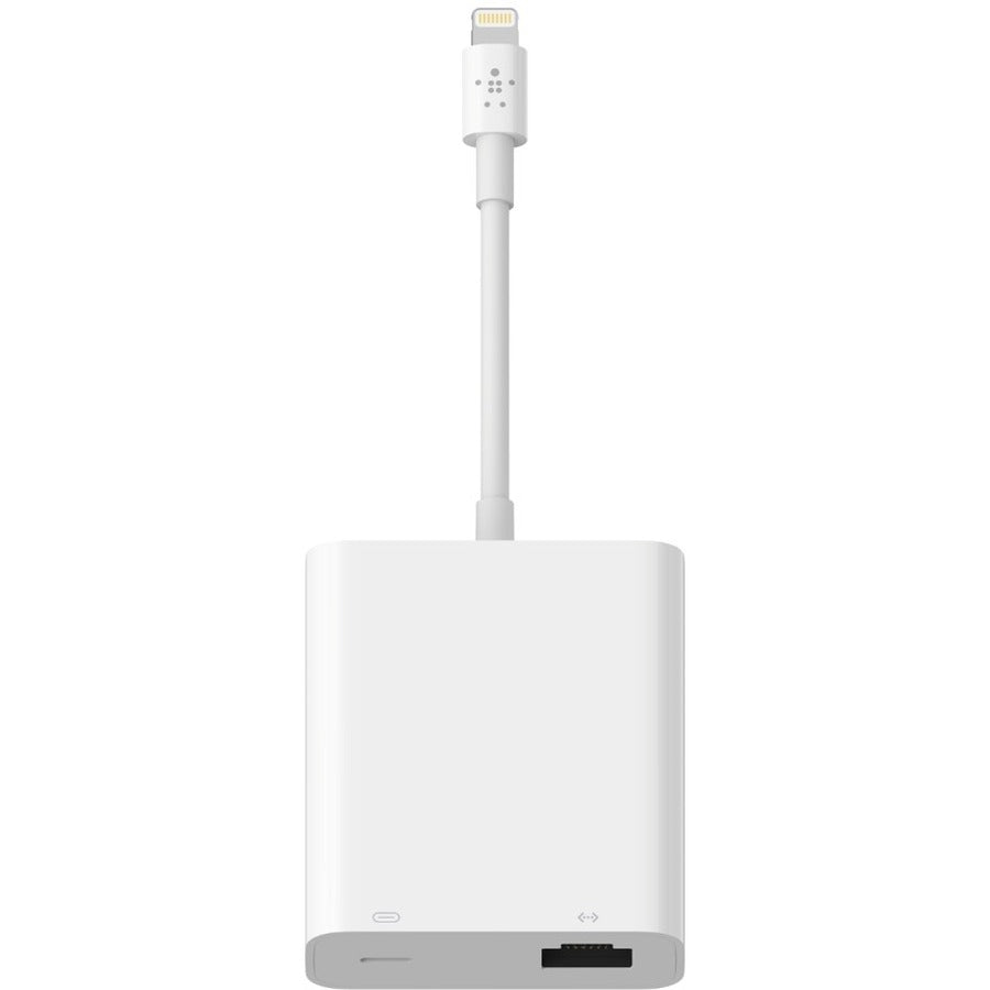 Belkin Ethernet + Power Adapter with Lightning Connector - Lightning - 180 MB/s Data Trans