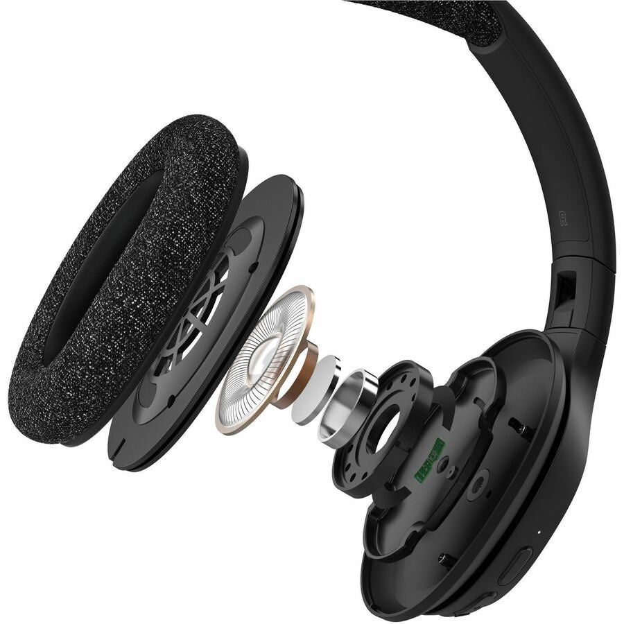 Belkin SoundForm Adapt Wireless Over-Ear Headset - Stereo - Mini-phone (3.5mm), USB Type