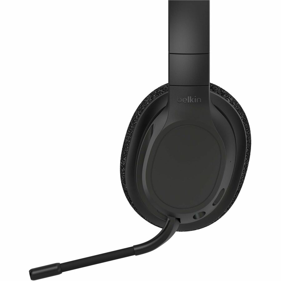 Belkin SoundForm Adapt Wireless Over-Ear Headset - Stereo - Mini-phone (3.5mm), USB Type