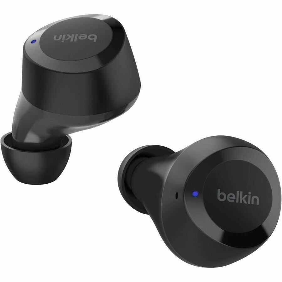 Belkin SoundForm Bolt Wireless Earbuds - Mono, Stereo - Wireless - Bluetooth - 32.8 ft -