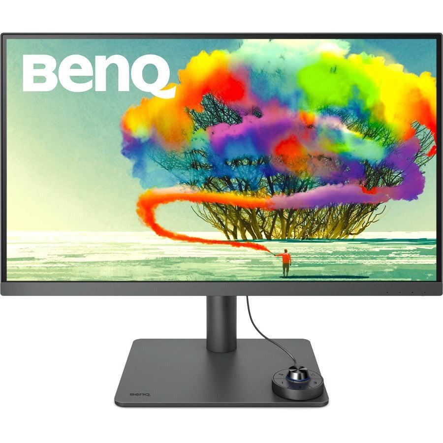 BenQ PD2705U 27 4K UHD IPS USB-C Calibrated LCD Monitor for Designer - 16:9 - Gray"