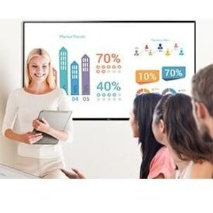 BenQ ST7502 4K UHD Smart Signage - Android OS Anti-Glare Display | OPS Slot-In PC