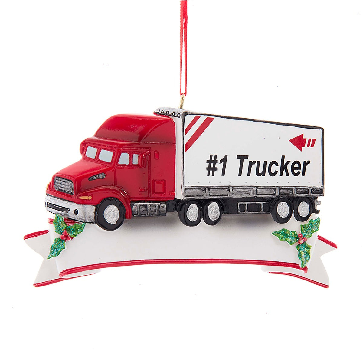 Big Rig - #1 Trucker Ornament