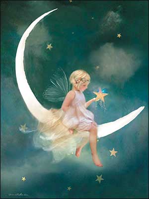 Birthday Card - Angel of Dreams And Wishes