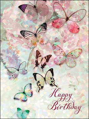 Birthday Card - Butterfly Birthday