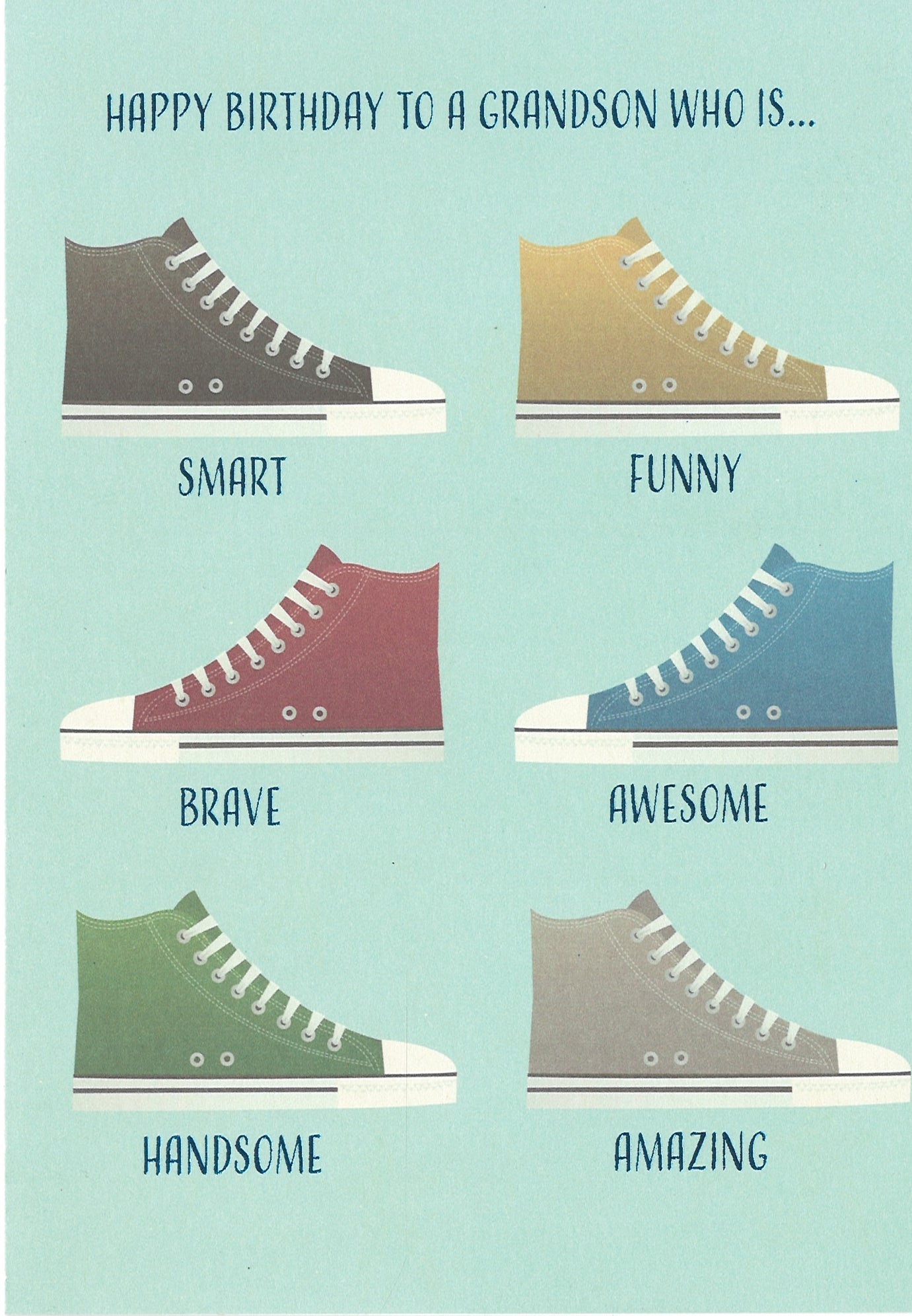 Birthday Card - Grandson Who is ...