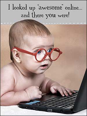 Birthday Card - I Looked It Up