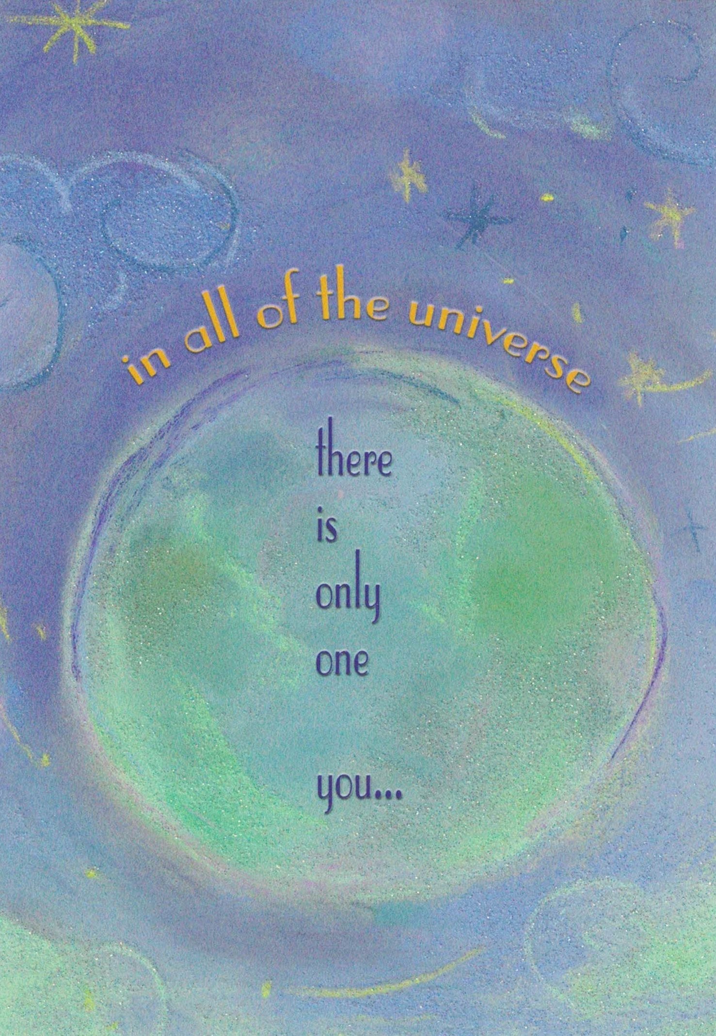 Birthday Card - In All The Universe