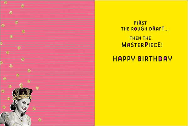 Birthday Card - Masterpiece