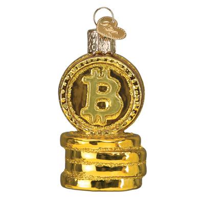 Bitcoin Christmas Ornament