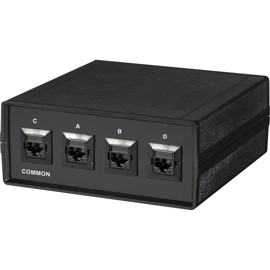 Black Box 3-to-1 CAT6 10-GbE Manual Switch (ABCD) SW1031A