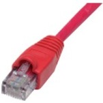 Black Box Cat.6 Network Cable C6U-R-SB-STR-RD-7FT