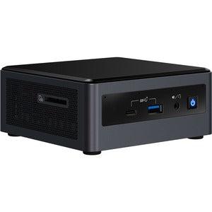 Black Box Desktop Computer - Intel Core i3 10th Gen - 8 GB - 128 GB SSD - Mini PC - TAA Compliant NUC10I3FNH-BB