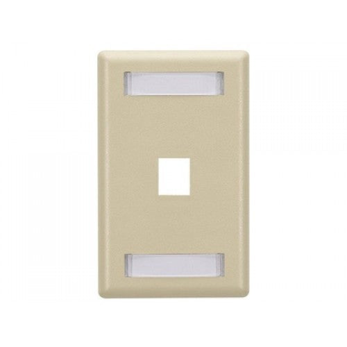 Black Box GigaStation2 1 Socket Network Faceplate WPT454
