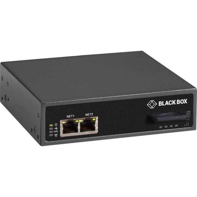 Black Box LES1600 Series Console Server - 4G LTE Modem, Cisco Pinout, Verizon, 4-Port LES1604A-V