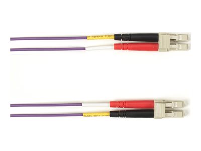 Black Box - Patch cable - LC multi-mode (M) to LC multi-mode (M) - 10.1 m - fiber optic - 50 / 125 micron - OM2 - OFNP - plenum FOCMP50-LCLC-VT-33