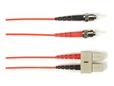 Black Box - Patch cable - ST single-mode (M) to SC single-mode (M) - 14.9 m - fiber optic - 9 / 125 micron - OS2 - OFNP - plenum FOCMPSM-STSC-YL-49
