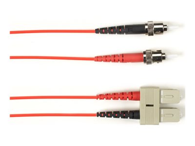 Black Box - Patch cable - ST single-mode (M) to SC single-mode (M) - 24.9 m - fiber optic - 9 / 125 micron - OS2 - OFNP - plenum FOCMPSM-STSC-YL-82