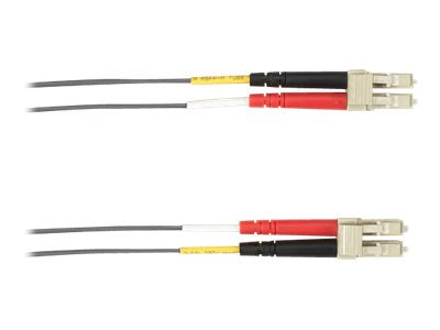 Black Box - Patch cable - TAA Compliant - LC multi-mode (M) to LC multi-mode (M) - 10.1 m - fiber optic - duplex - 50 / 125 micron FOCMP50-LCLC-GR-33