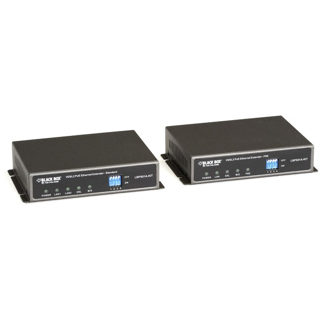 Black Box PoE Ethernet Extender Kit LBPS01A-KIT