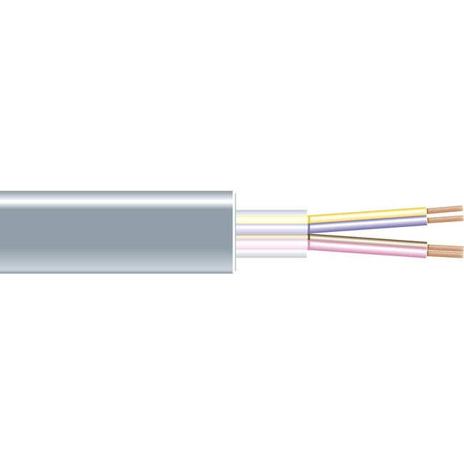 Black Box RS-232 Bulk Serial Cable - Unshielded, PVC, 4-Conductor, 500-ft. (152.4-m) ECN04A-0500