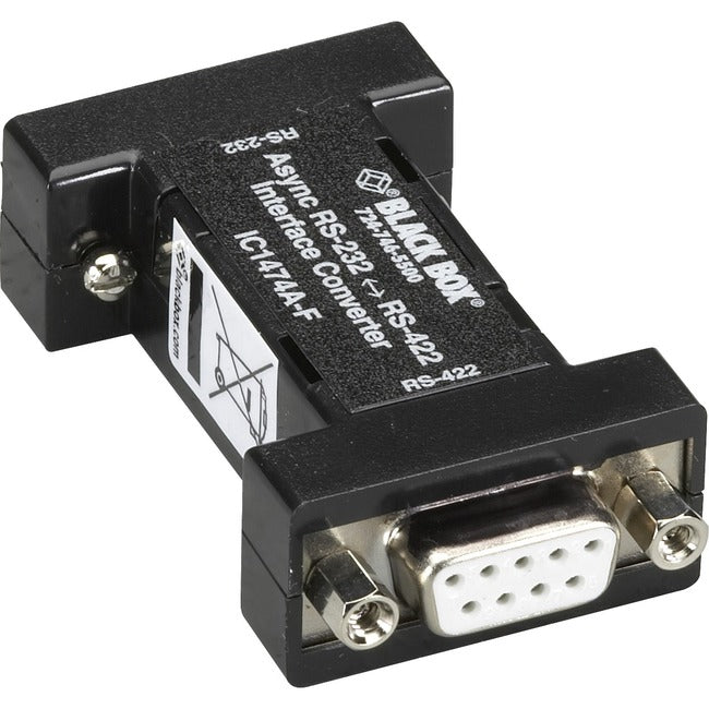 Black Box RS232 to RS-422 Interface Bidirectional Converter IC1474A-F