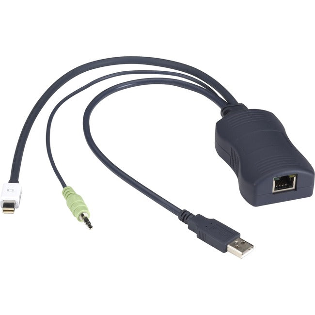 Black Box Series Server Access Module - Mini DisplayPort, USB, Audio, CATx KV1409A