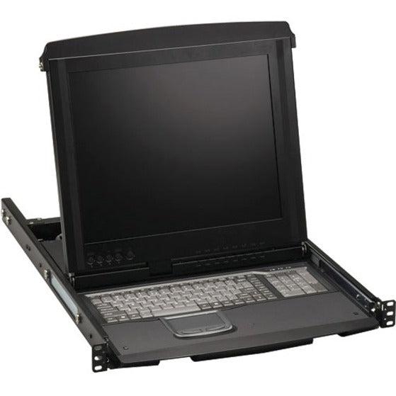 Black Box ServView 17" LCD Console Drawer with 8-Port CATx KVM Switch