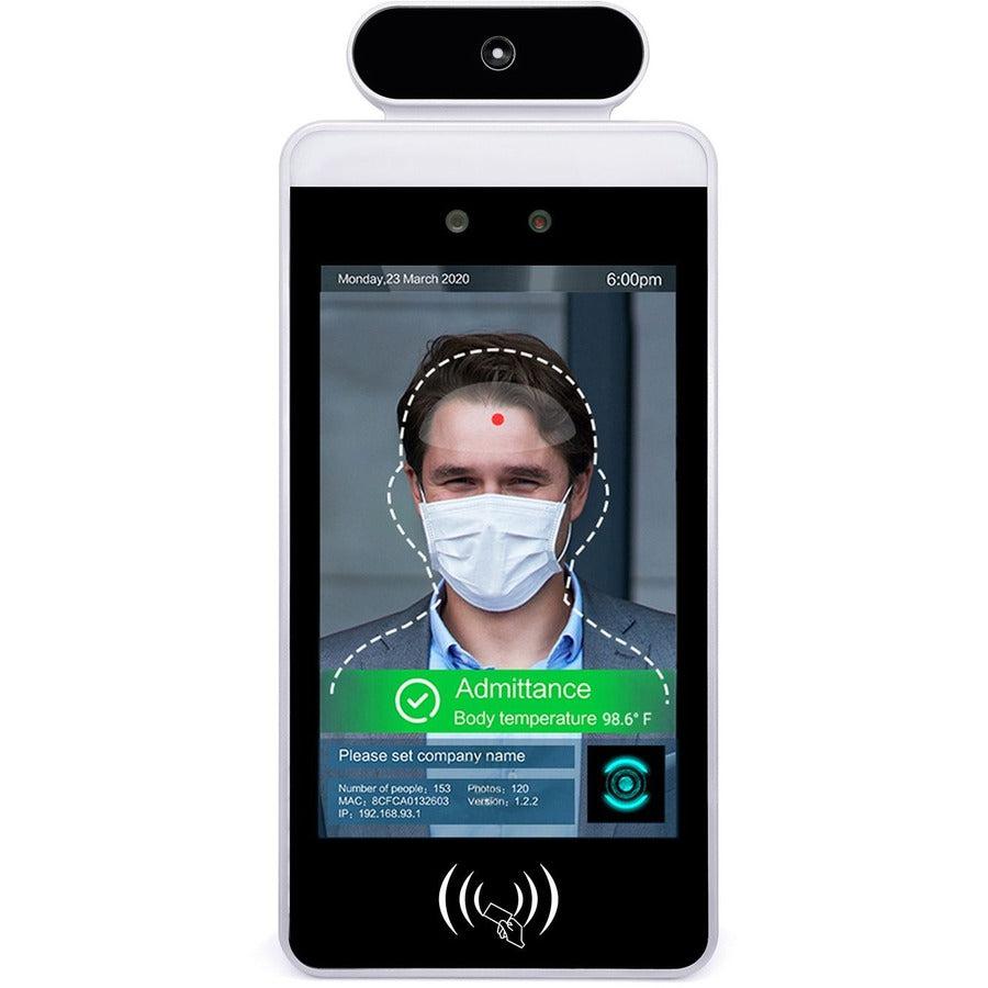 Black Box TEMP SCRN Kiosk Facial Recognition - HDMI & Audio, Wallmount